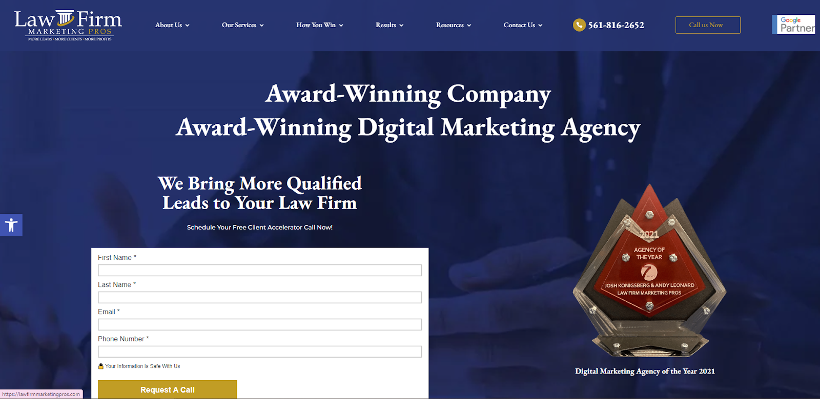 Law Firm Marketing Pros Website