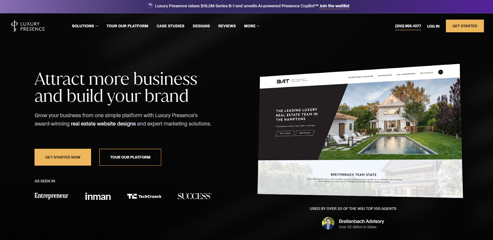 Luxury Presence Website