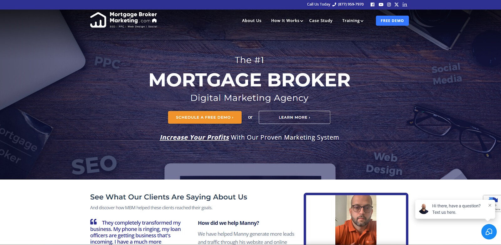 Mortgage Broker Marketing Website