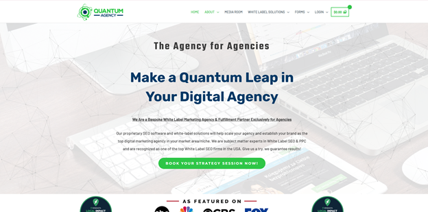 Quantum Agency Website