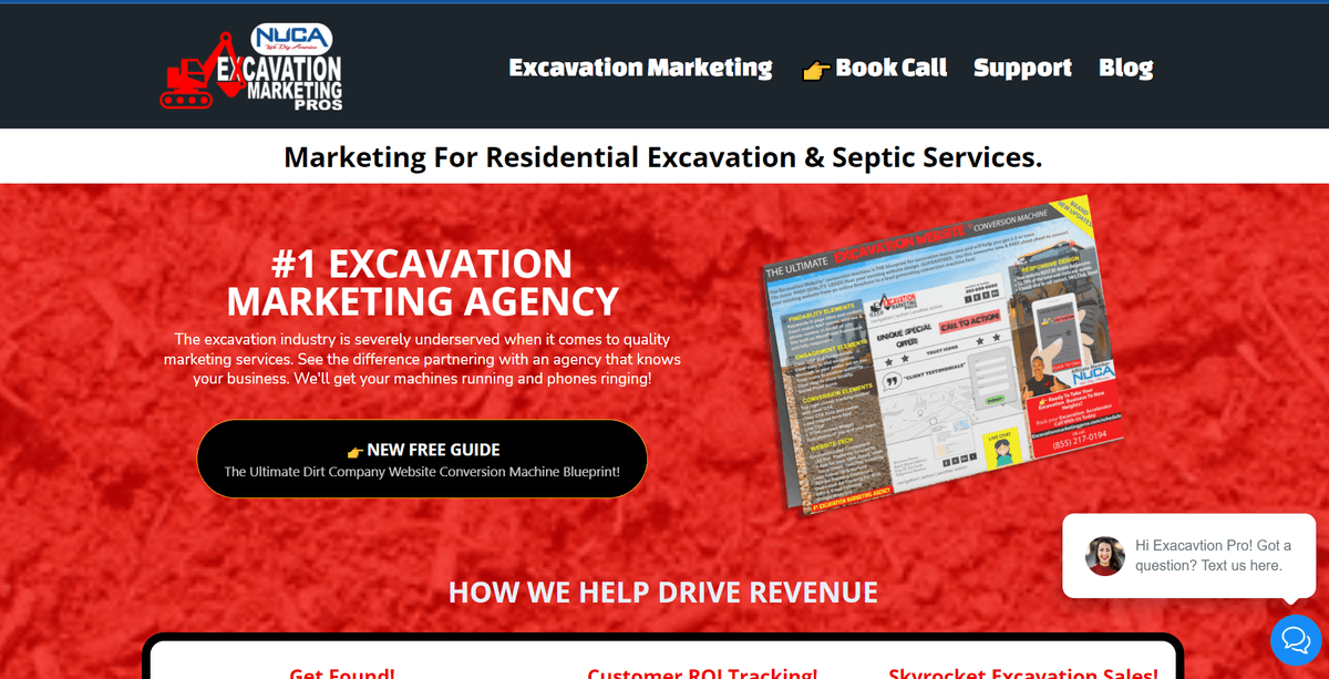 Excavation Marketing Pros logo