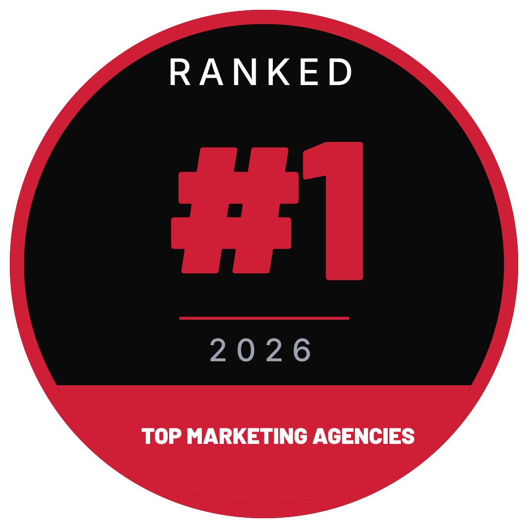 Ranked #1 badge for Fence and Deck Marketers on TopMarketingAgencies.com