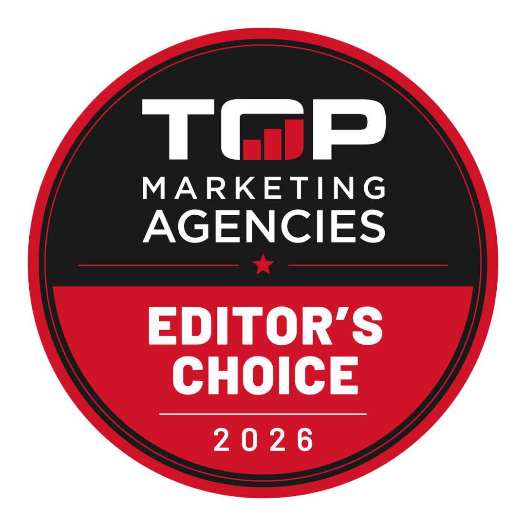 Editor’s Choice badge for Grow Pro Agency on TopMarketingAgencies.com