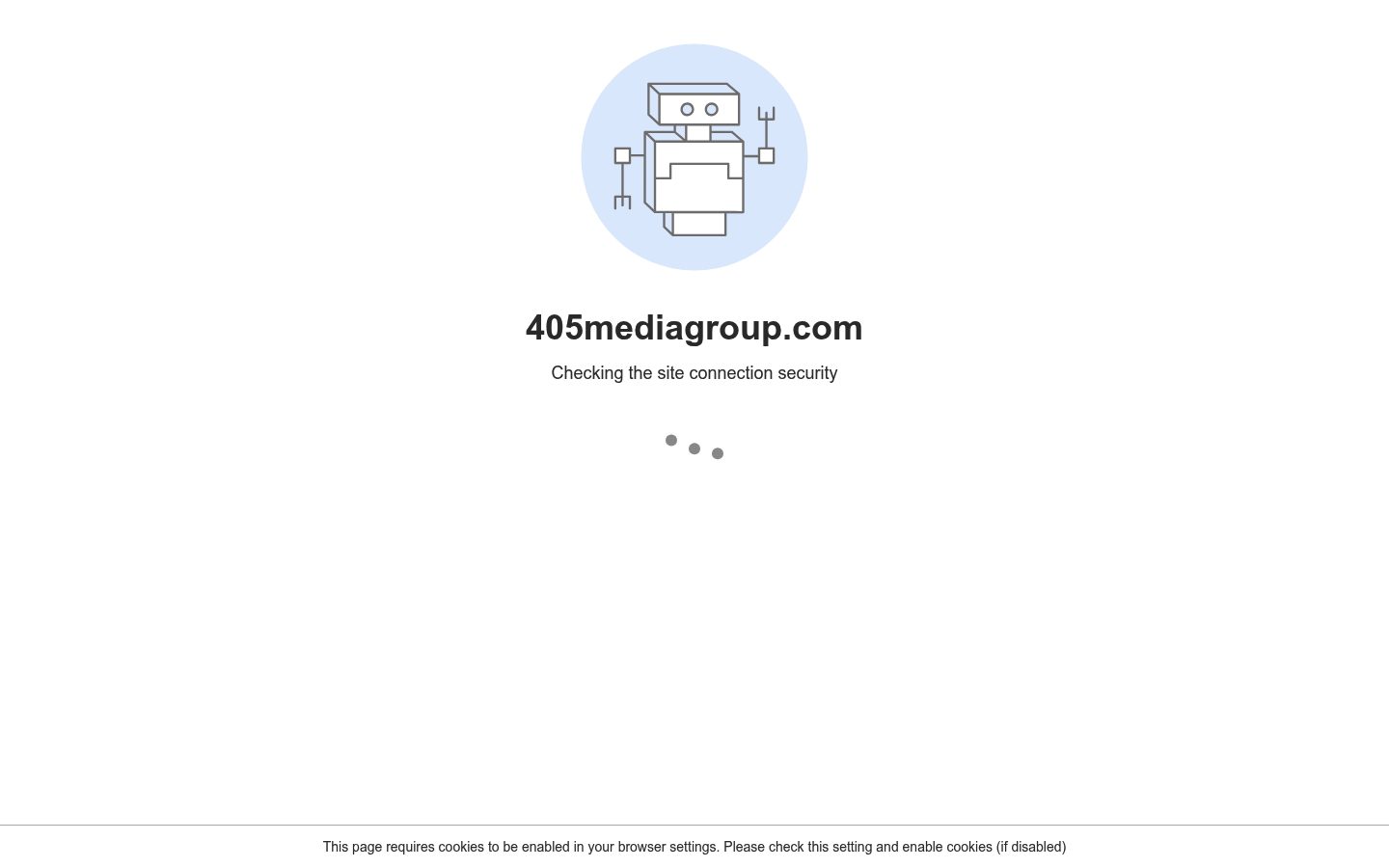 405 Media Group website preview
