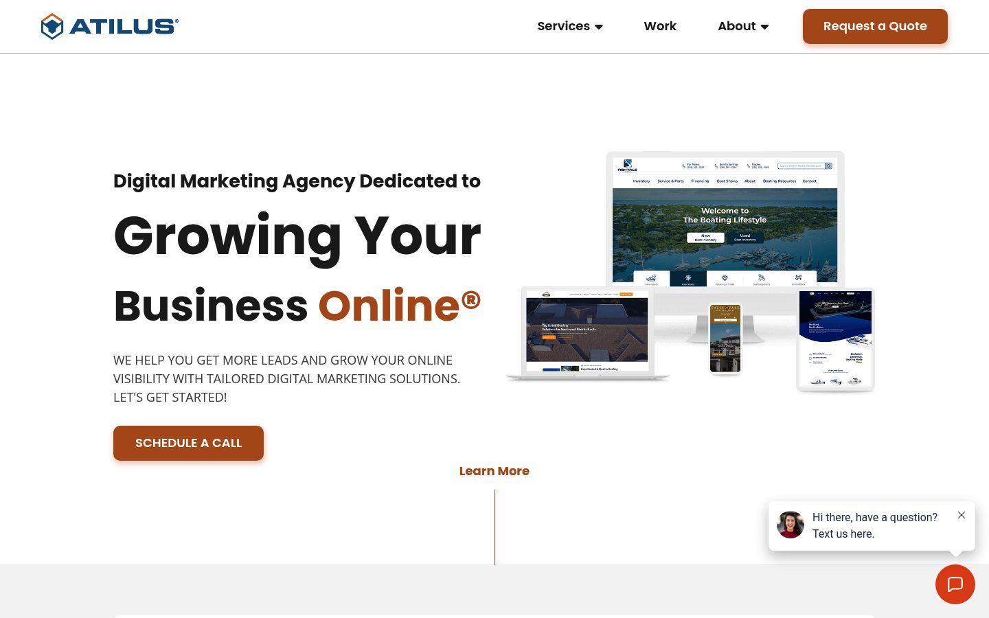 ATILUS website preview
