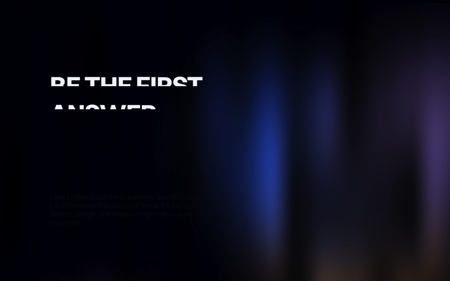 Case Engine website preview