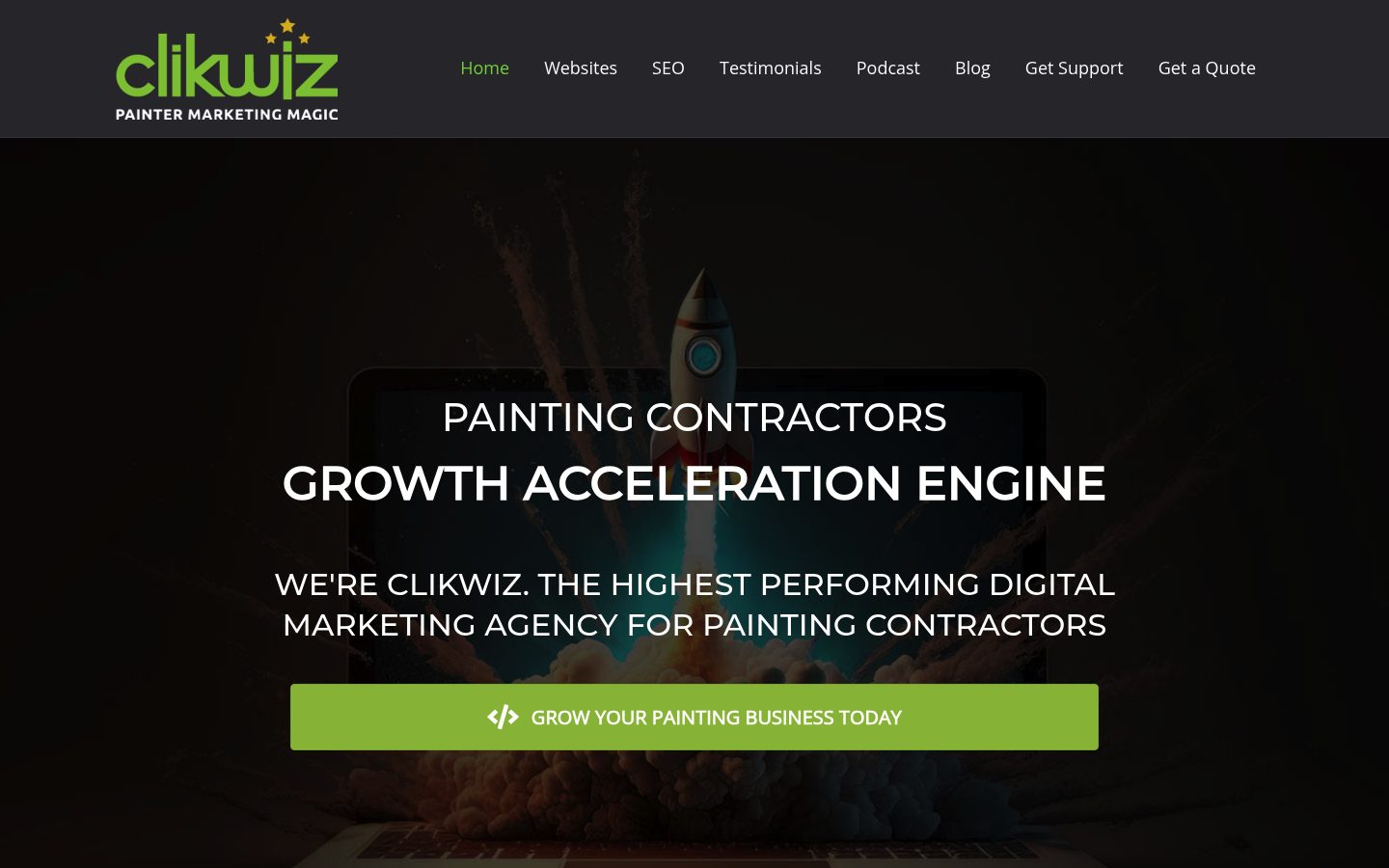 ClikWiz website preview