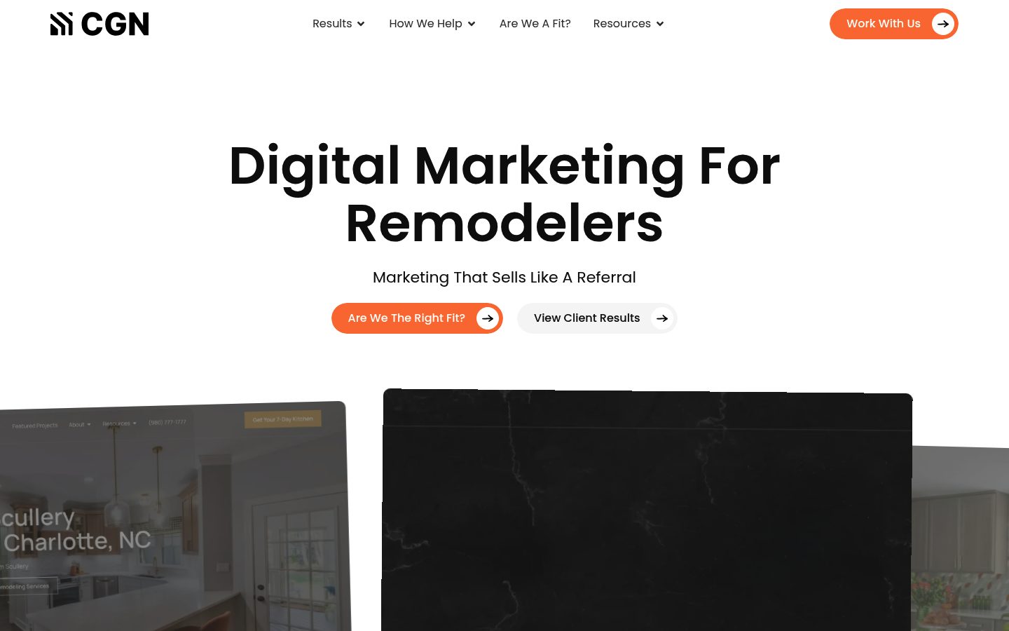 Contractor Growth Network website preview