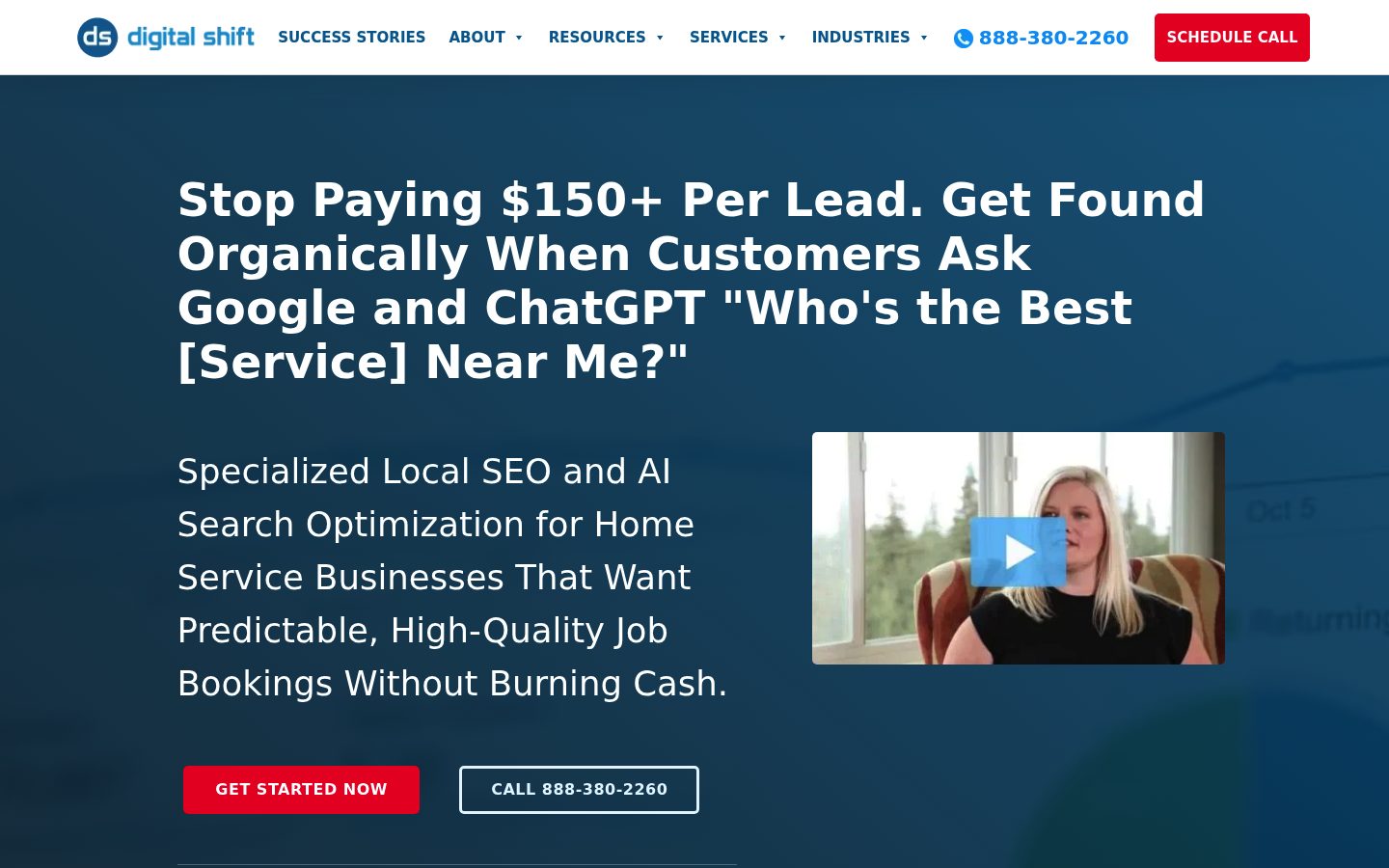 Digital Shift Media website preview