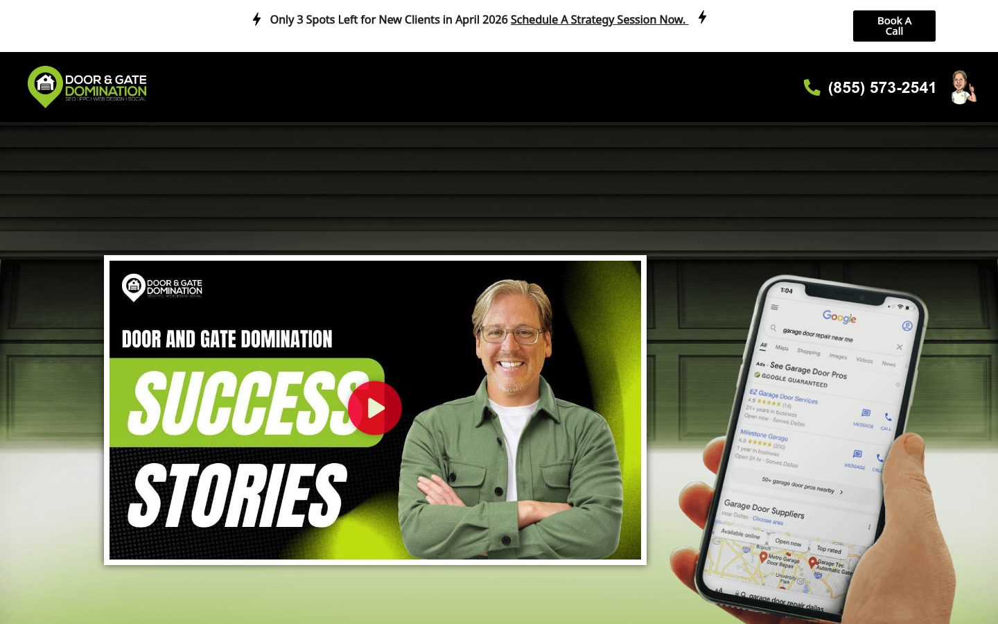 Door & Gate Domination website preview