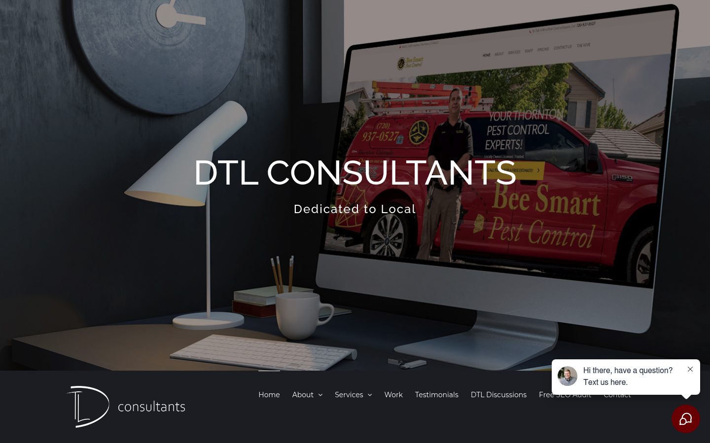 DTL Consultants website preview