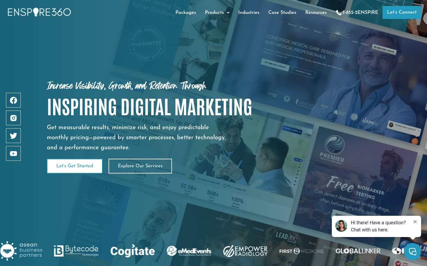 Enspire360 LLC website preview