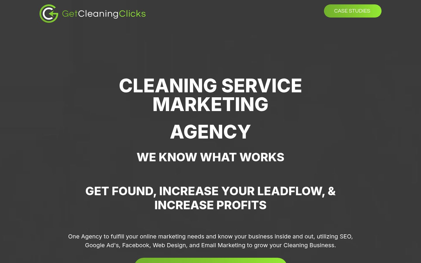 Get Cleaning Clicks website preview
