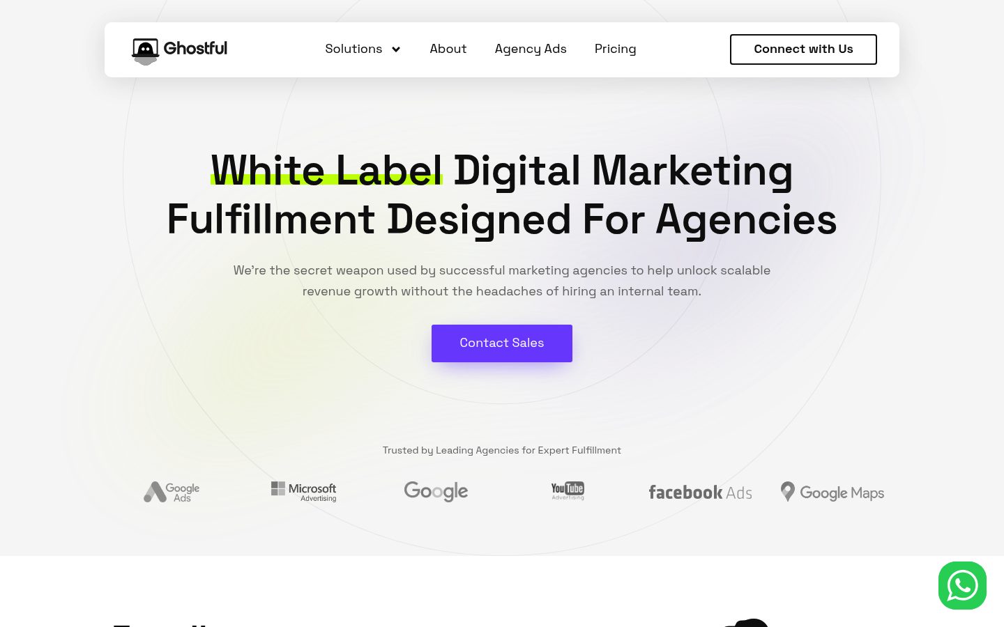 Ghostful website preview