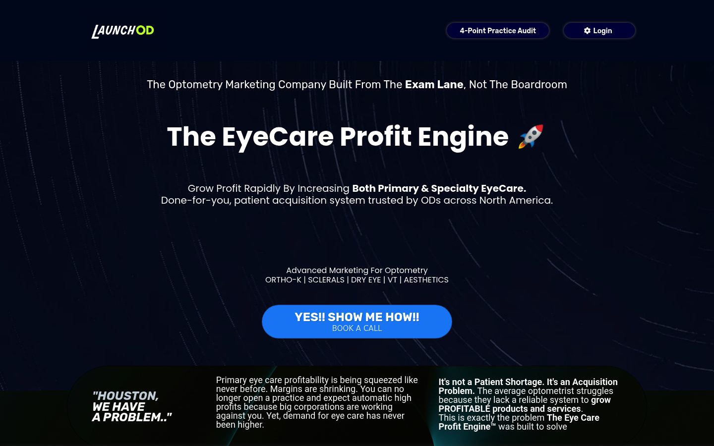 LaunchOD website preview
