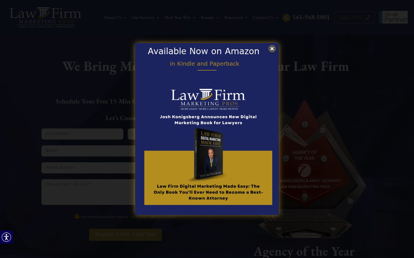 Law Firm Marketing Pros website preview