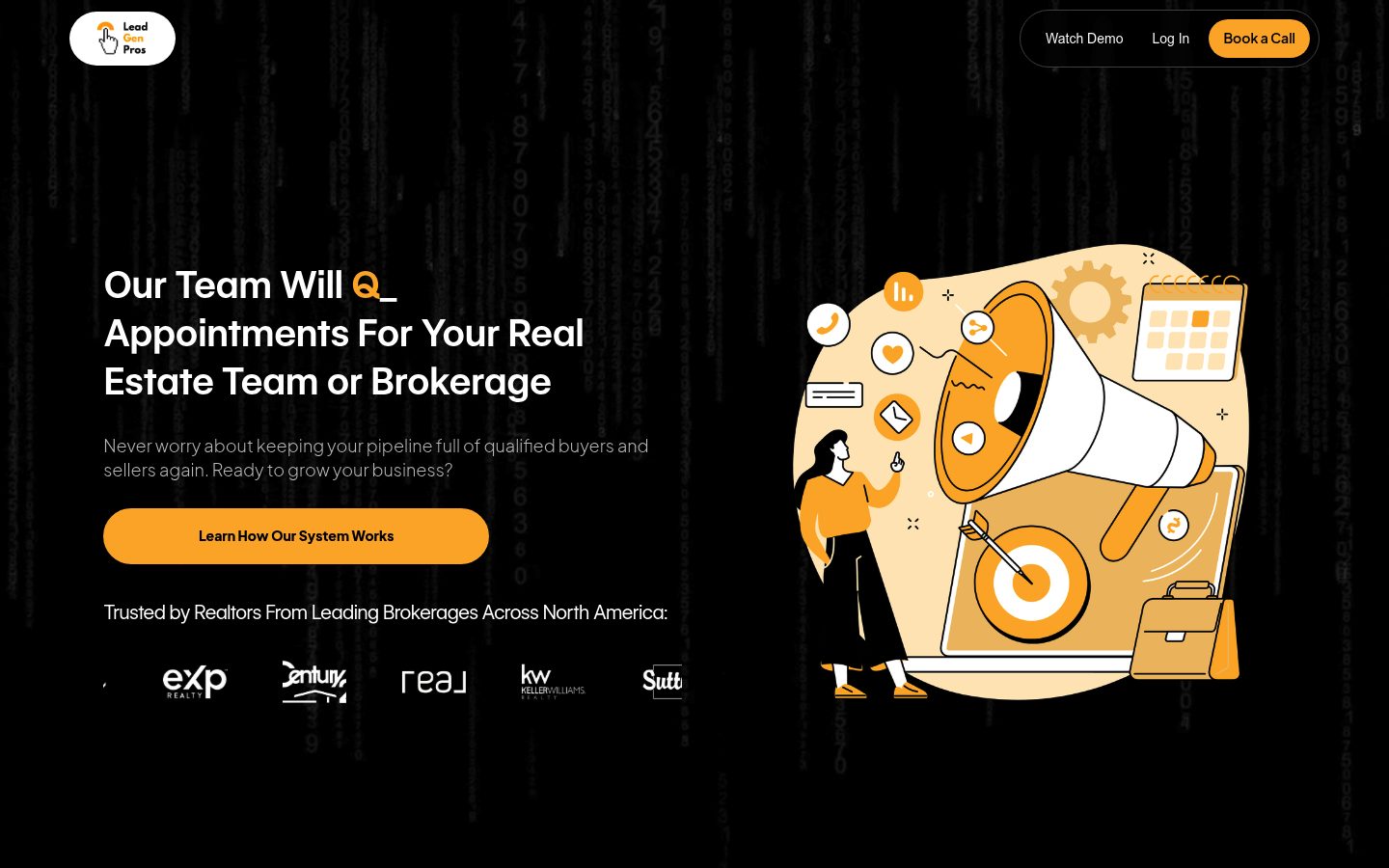 Lead Gen Pros website preview