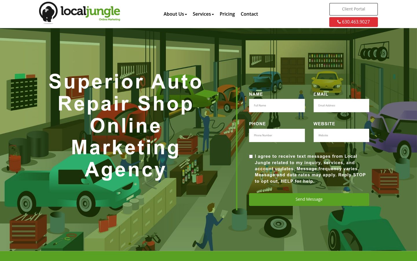 Local Jungle Online Marketing website preview