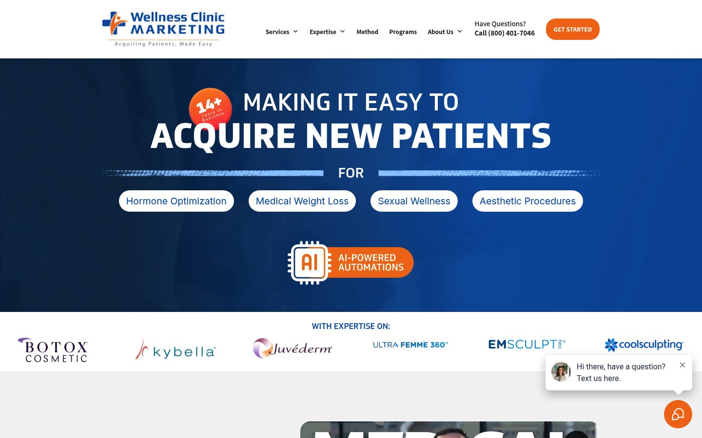 MD Marketing Agency website preview