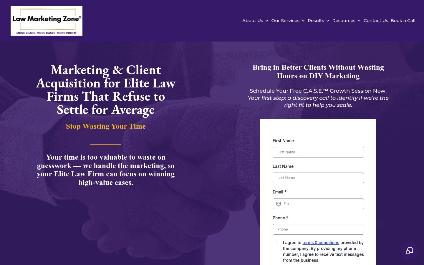 MJ Media Group, LLC website preview