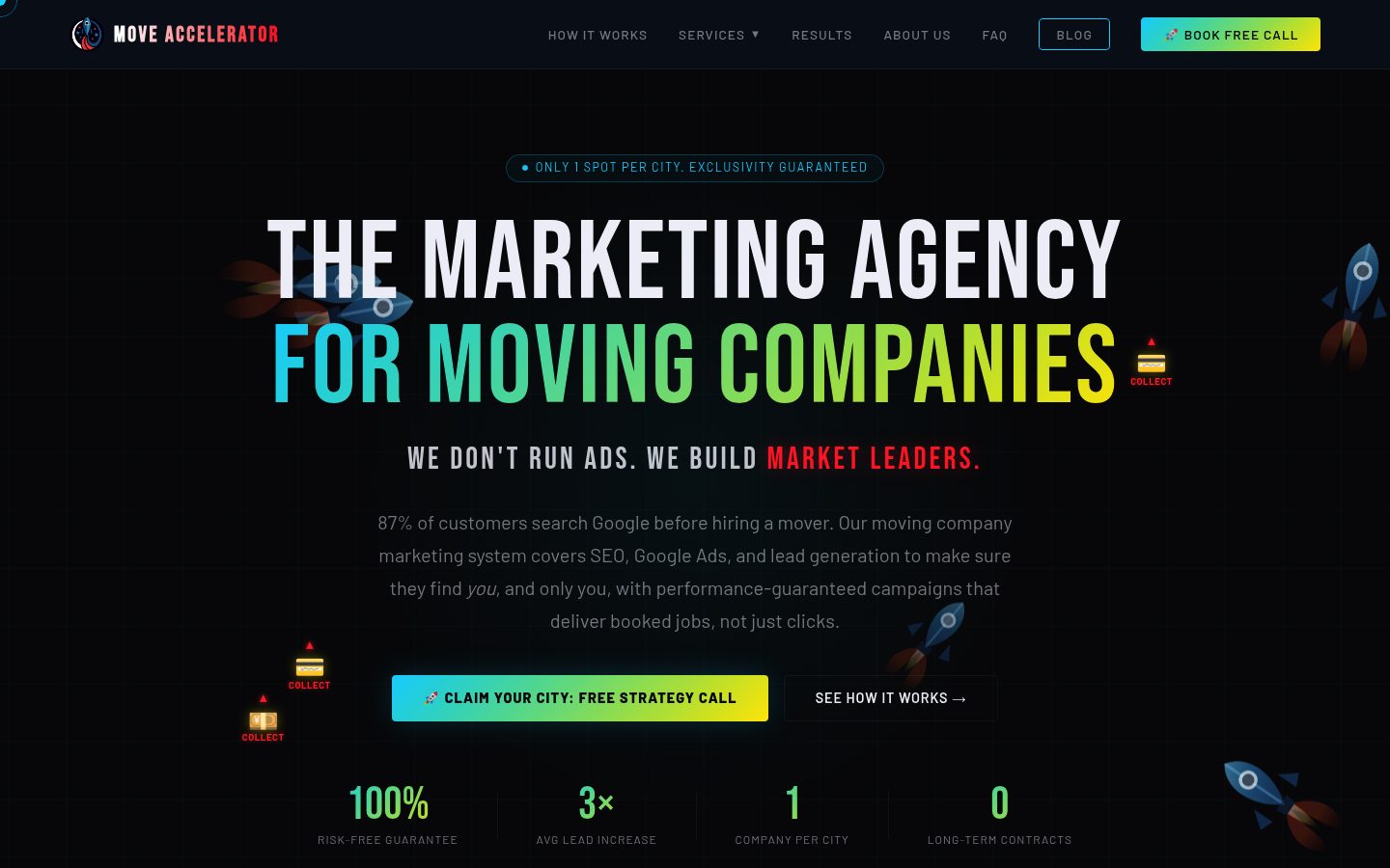 Move Accelerator website preview
