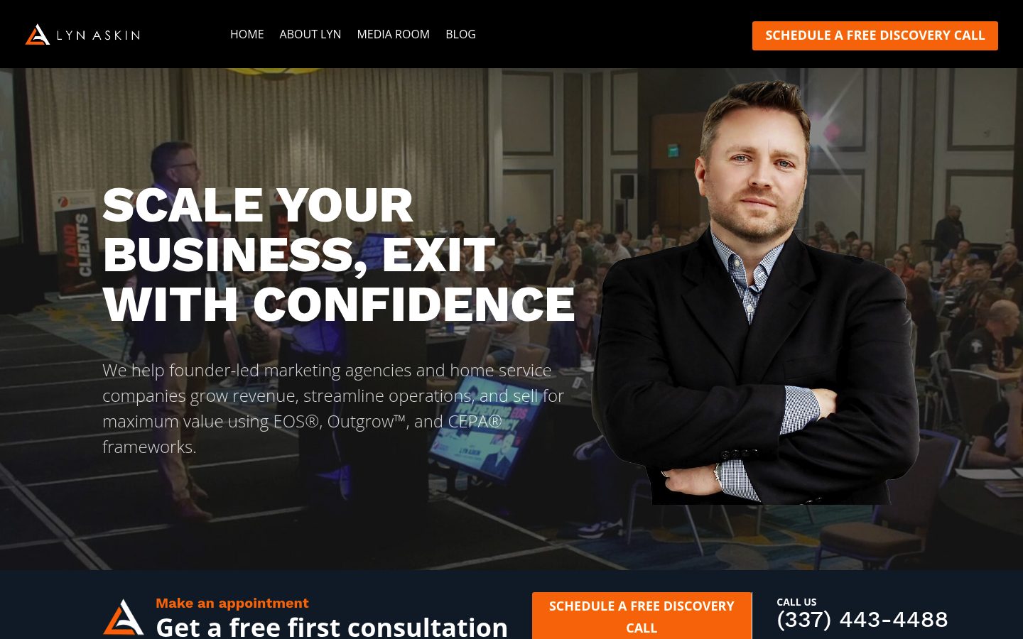 Power Up Consultants website preview