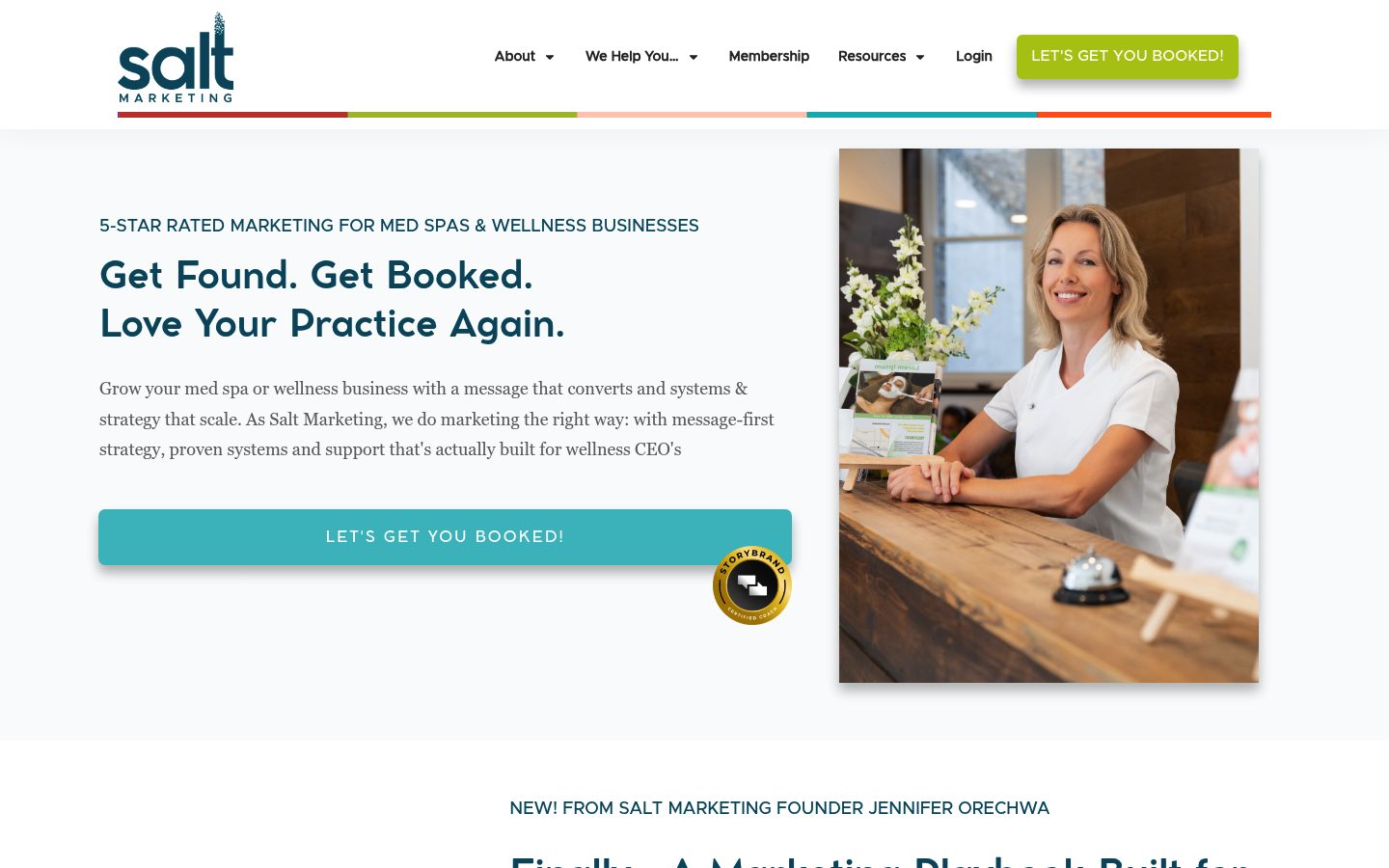 Salt Marketing, Inc. website preview