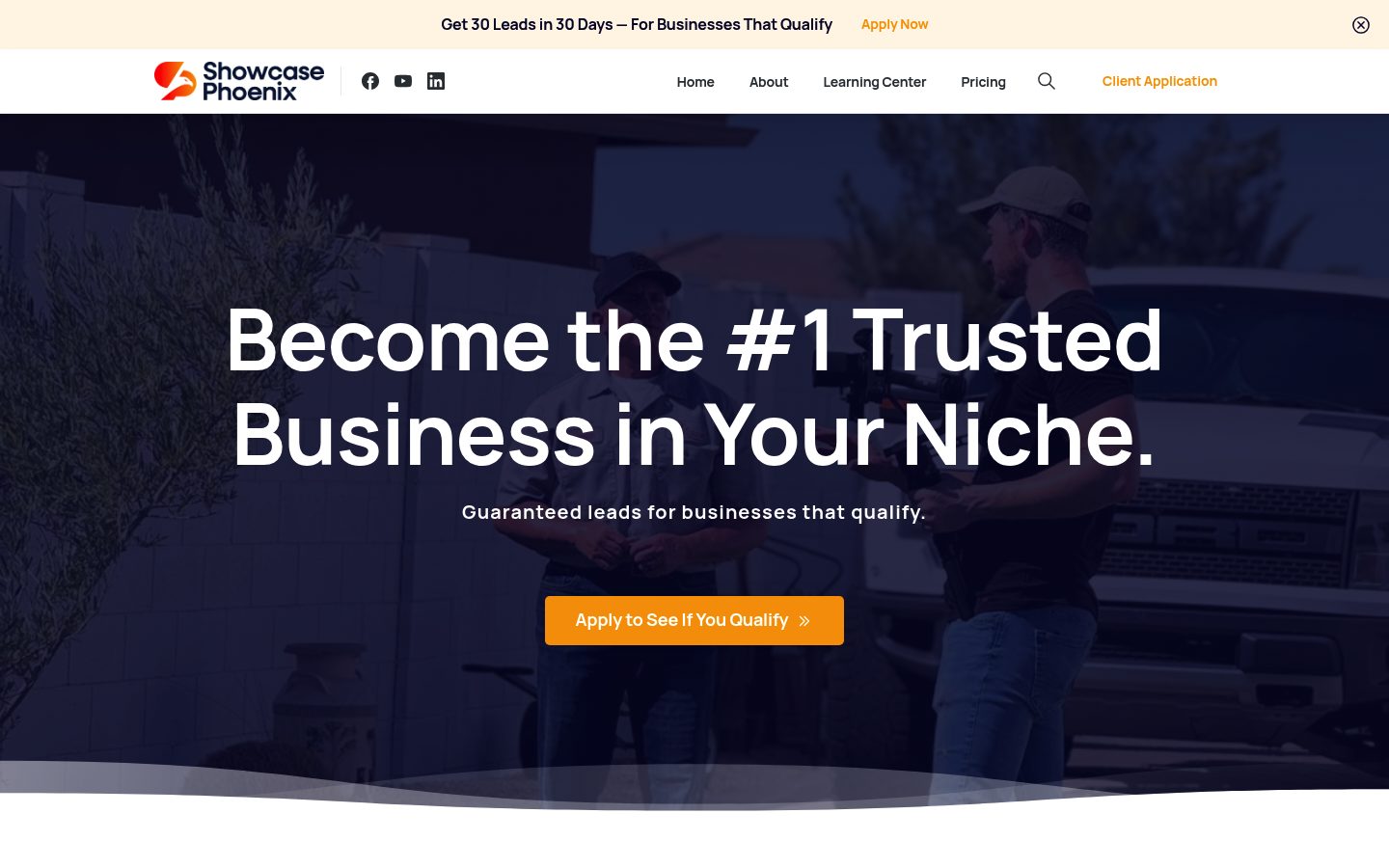 Showcase Phoenix website preview