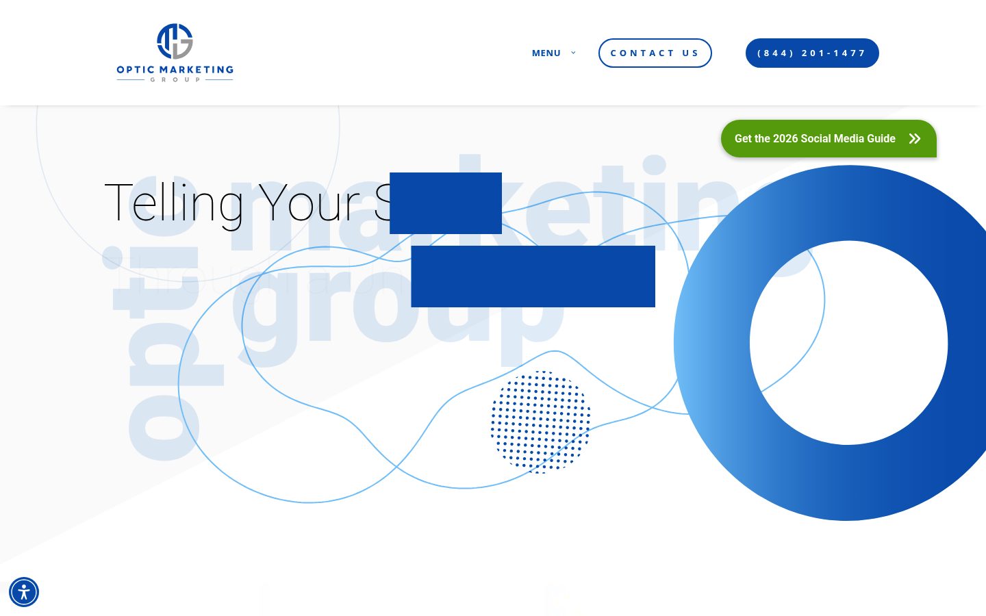 The Optic Marketing Group website preview